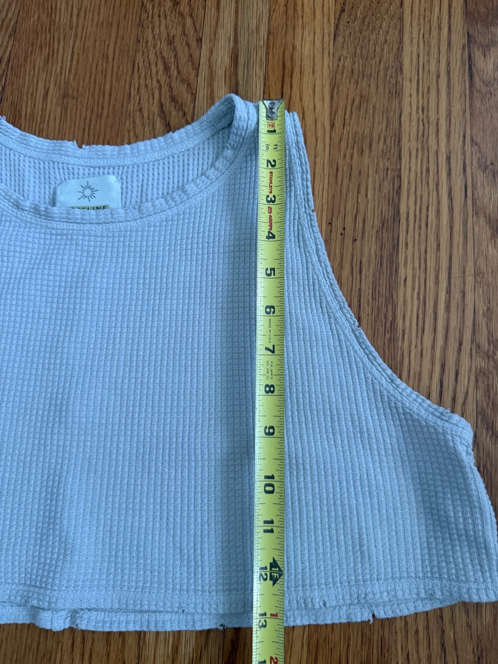 Offline by Aerie waffle crop sleeveless tank top XS - Picture 6 of 9